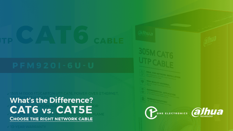 Understanding CAT6 vs. CAT5E Cables - article from One Electronics company in Egypt